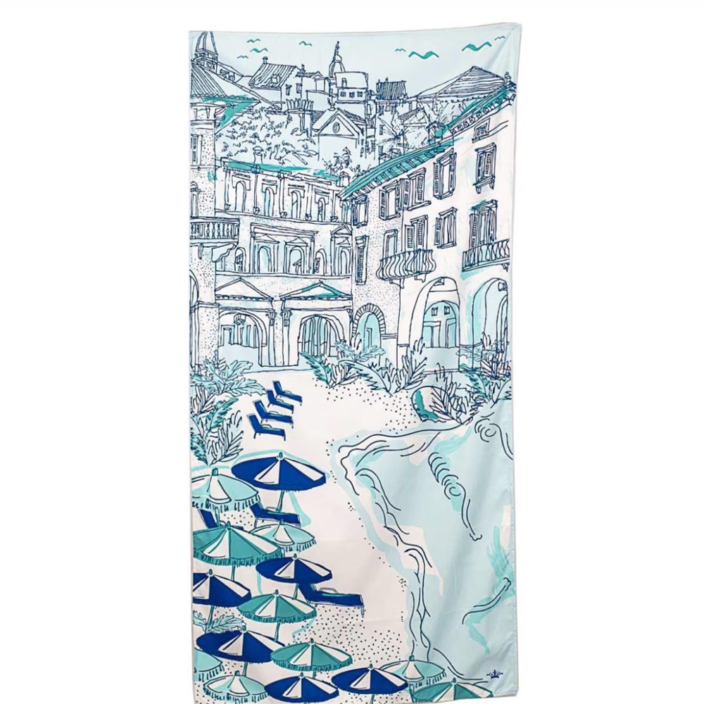 The Royal Standard Santorini Shores Beach Towel